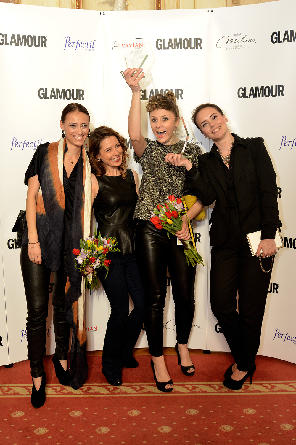 Glamour Beauty Awards: vedete cu buchete Magnolia!