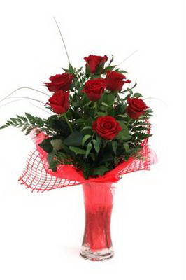 Bouquet with 7 roses