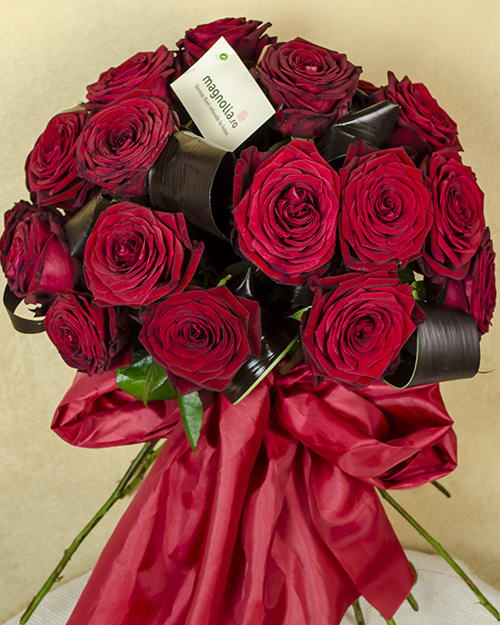 Bouquet of 21 red roses