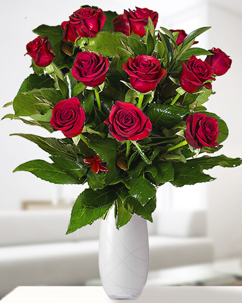 13 Red Roses Bouquet