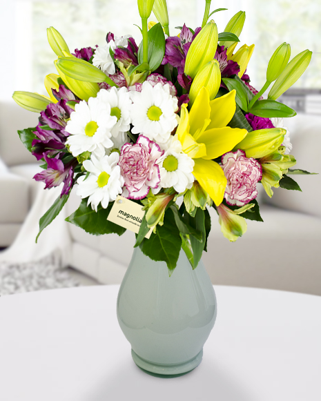 Buchet Mix Cu Flori Viu Colorate