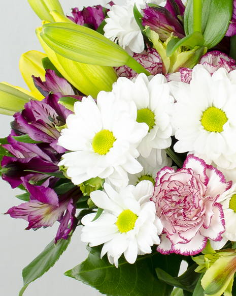 Buchet Mix Cu Flori Viu Colorate
