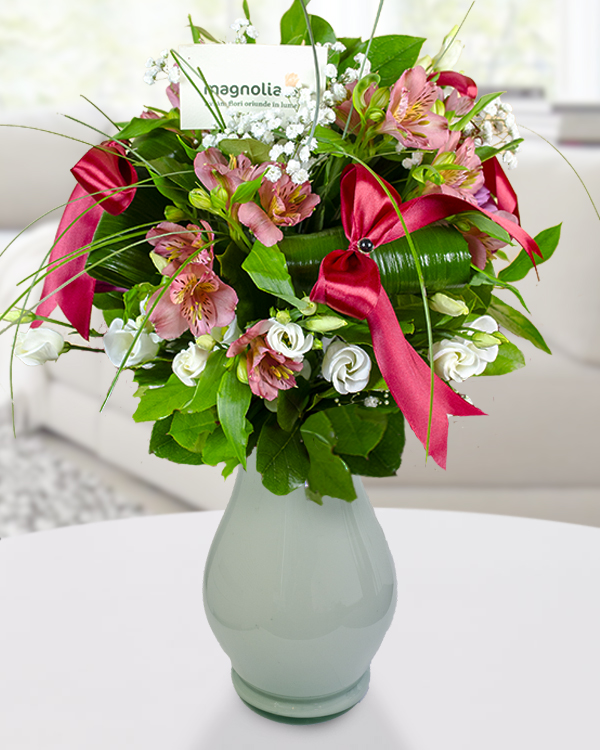 Bouquet of Alstroemeria and Eustoma