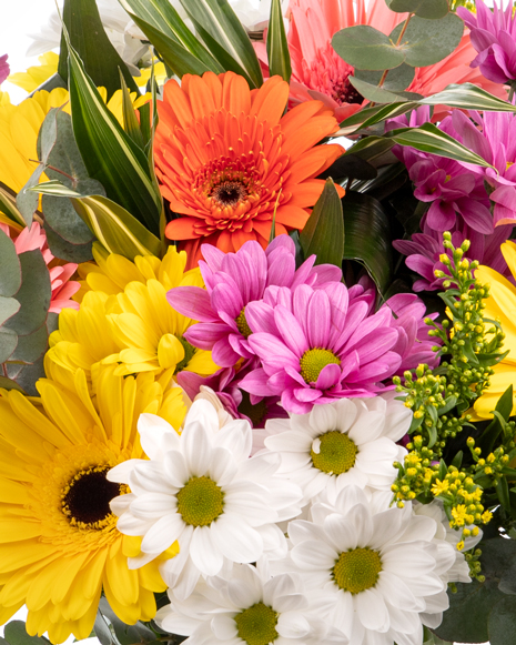 Colorful flower bouquet