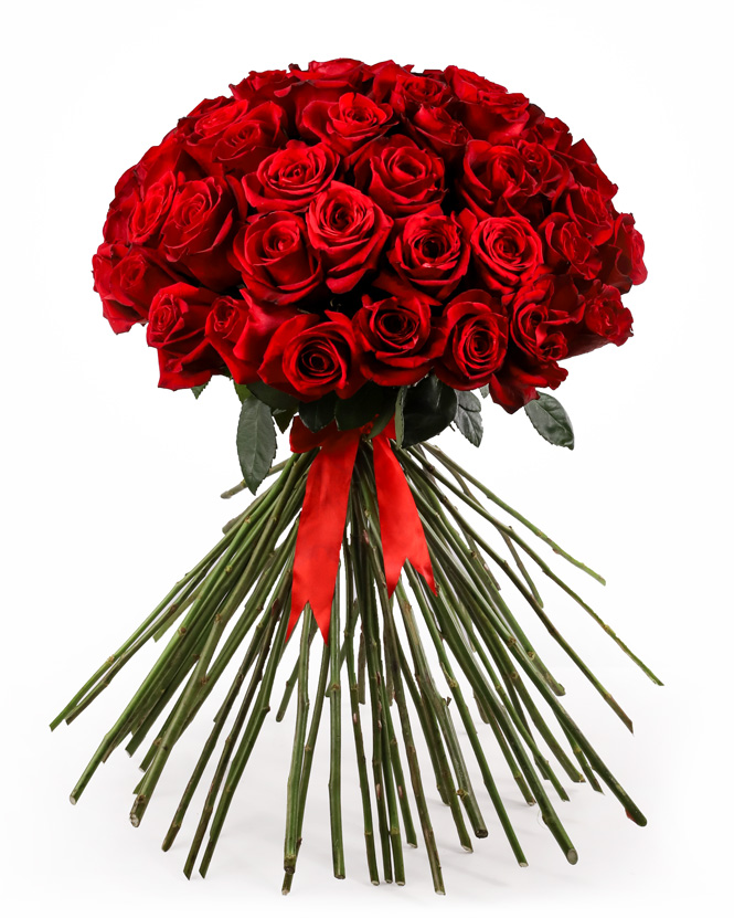 Romantic rose bouquet