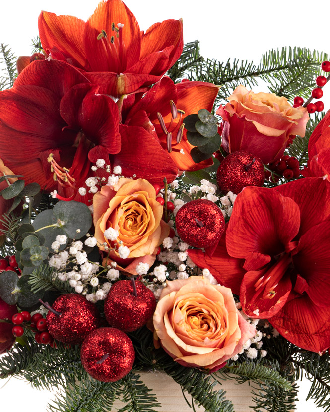 Flower Christmas arrangement