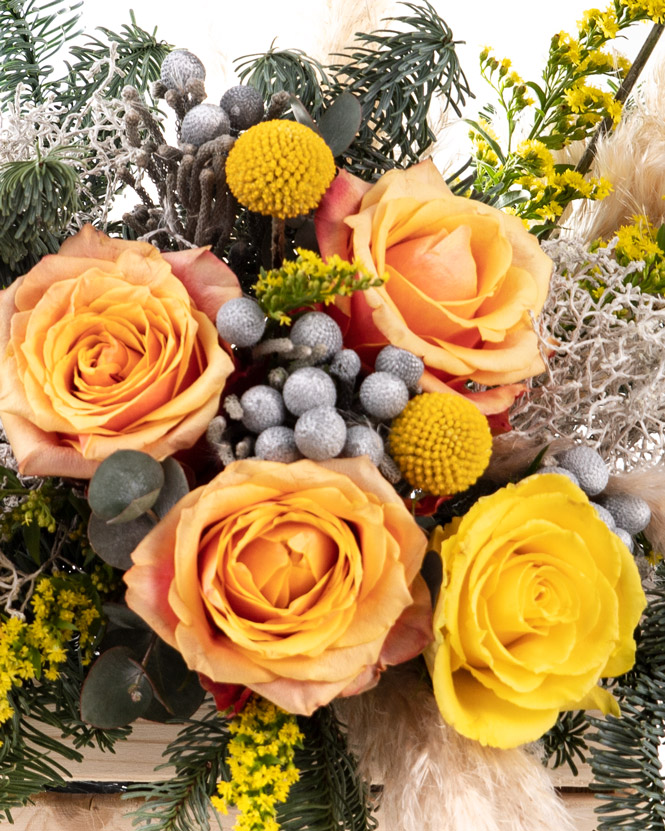 ”Bright winter” arrangement