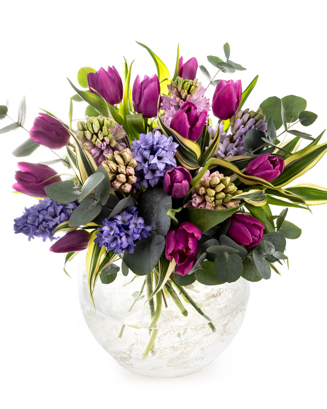 Purple Joy Bouquet