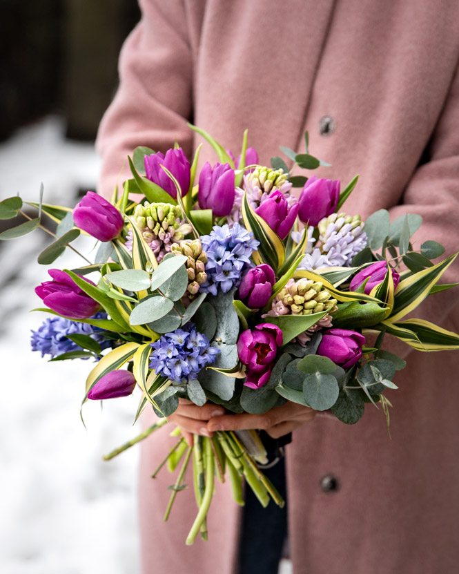 Purple Joy Bouquet