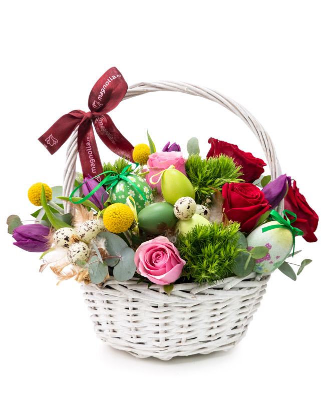 ”Happy Easter” arrangement