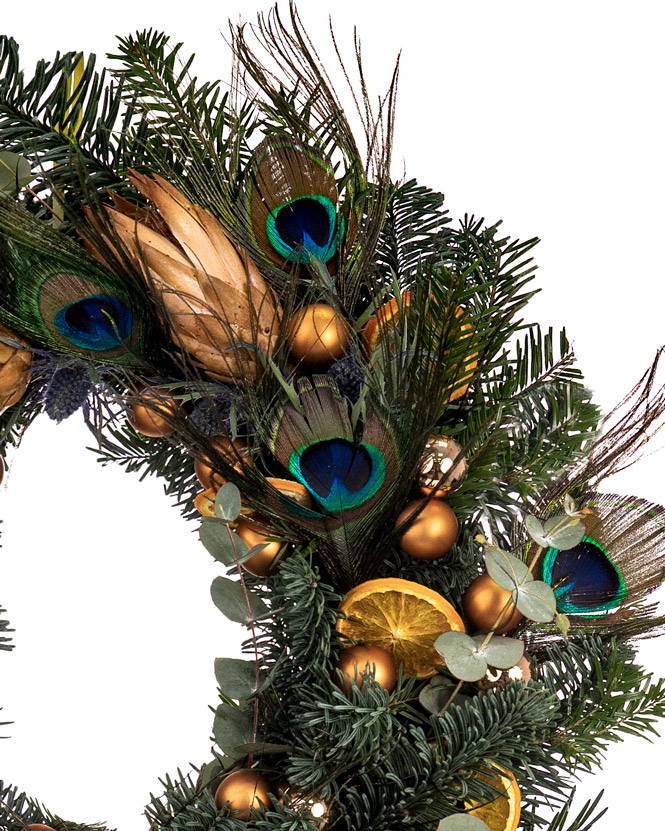 ”Fancy Christmas” wreath
