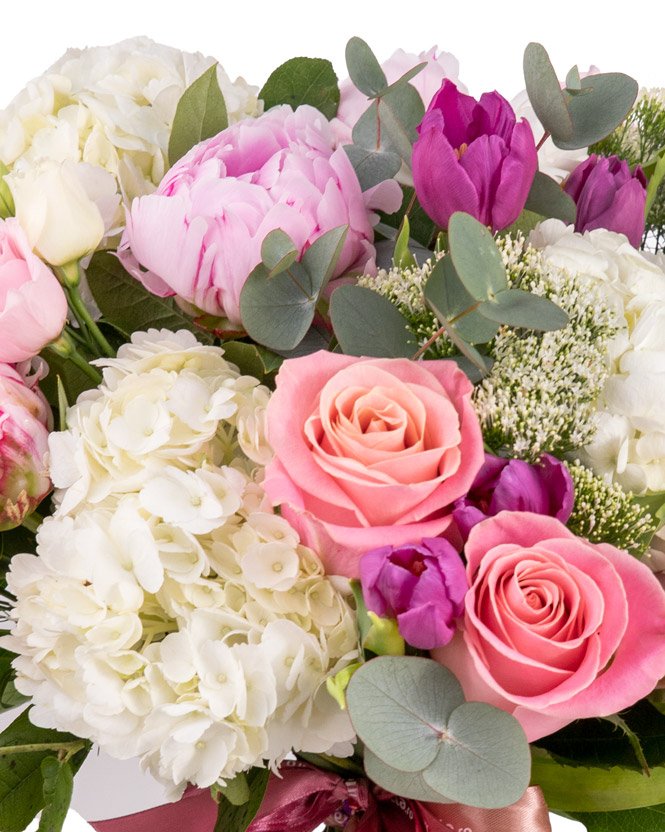 'Soft Pink' Peony Bouquet