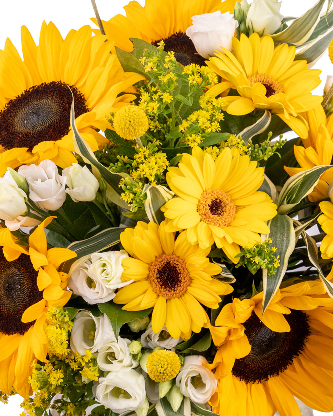 Bouquet of sunflowers