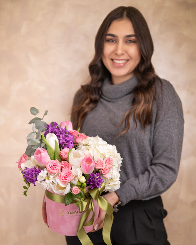 „Happy Spring” arrangement