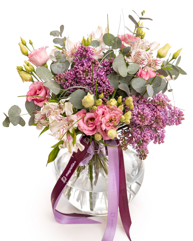 Buchet cu liliac