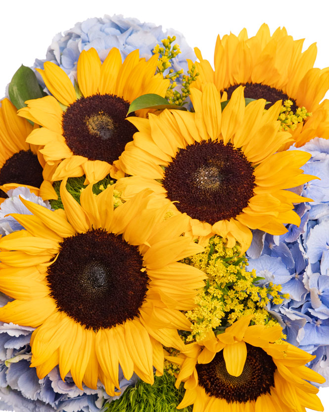 Summer flower bouquet