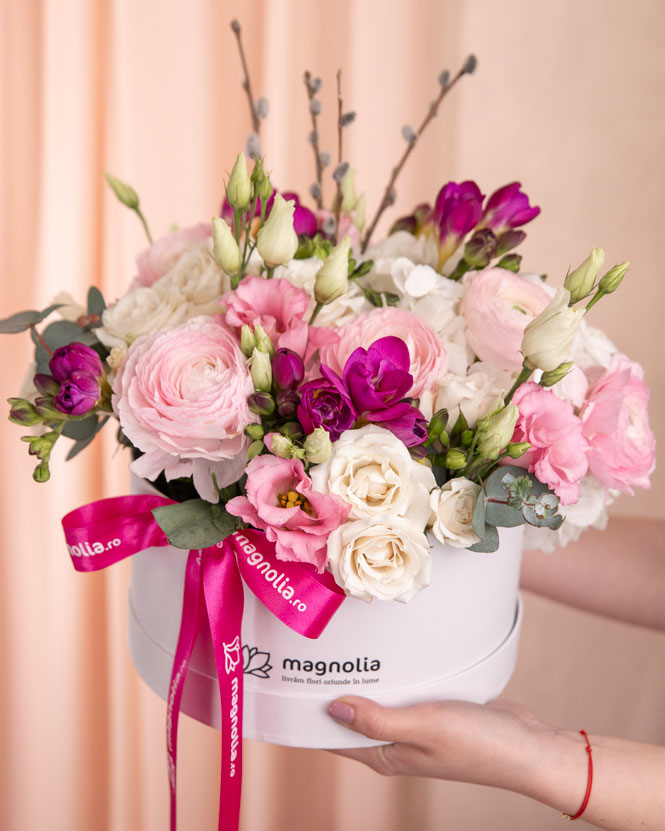 ”Spring Whisper” Ranunculus Arrangement