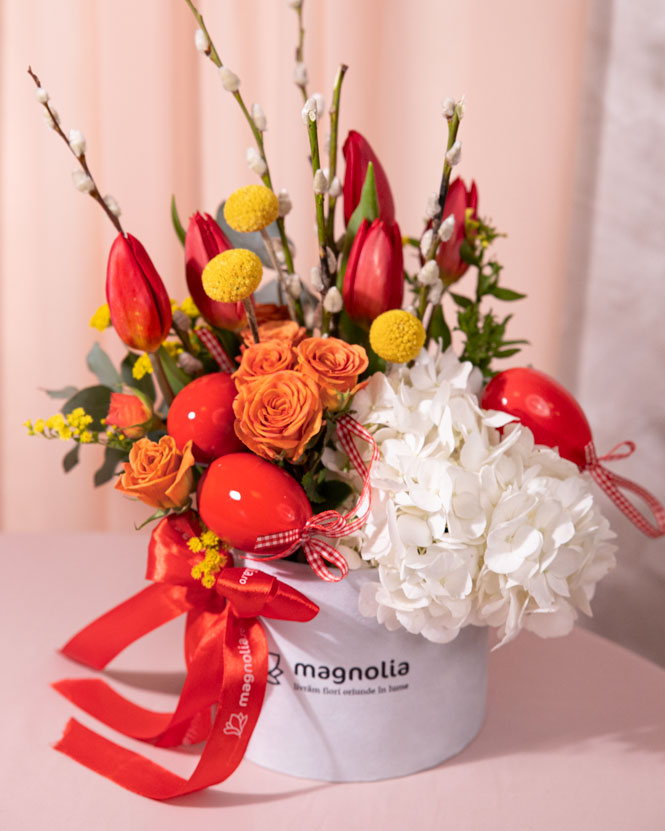 ”Happy Easter” arrangement