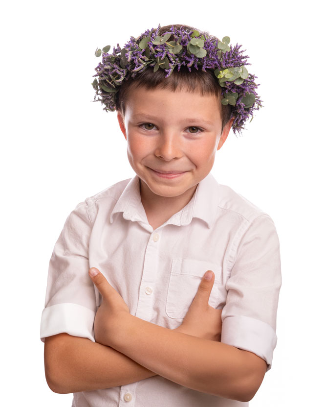 Flower Crown for Boys