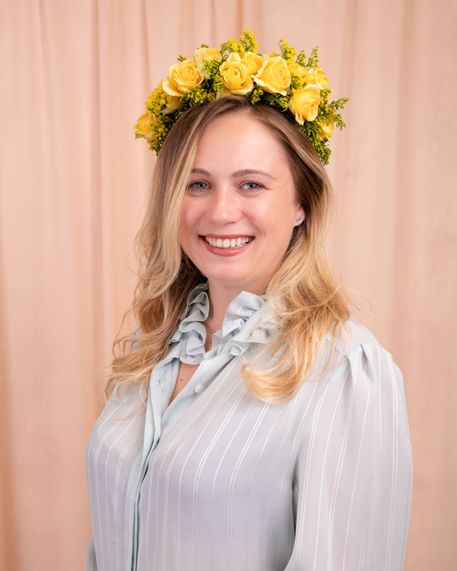 Sânziene flower crown