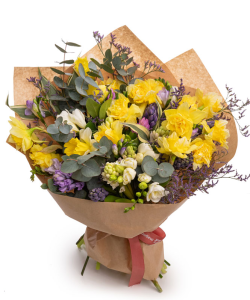 buchet narcise si zambile