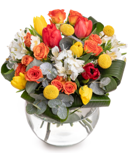 Buchet colorat de primavara