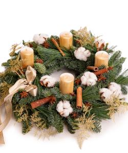 Coronita Advent cu accesorii