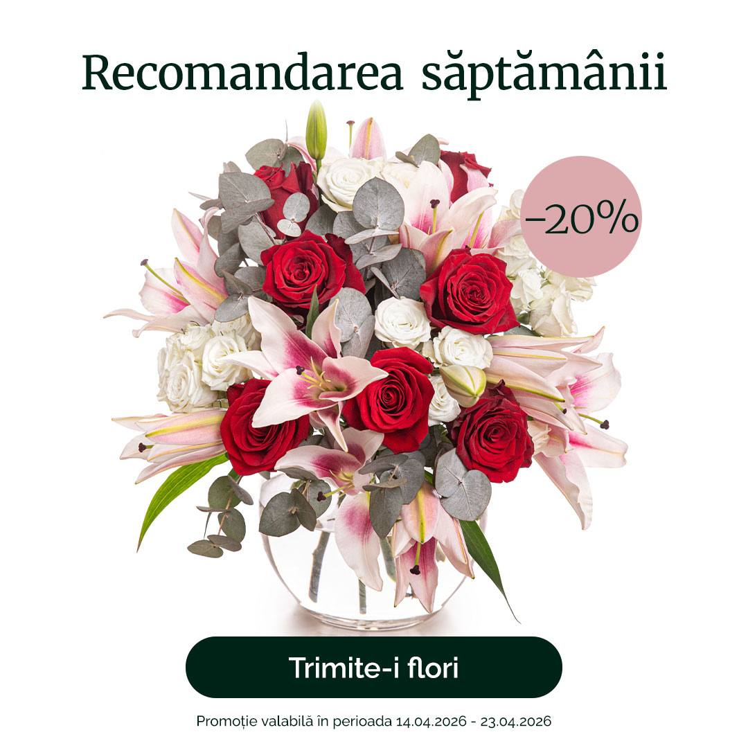 Buchet cu crini „Noblesse”