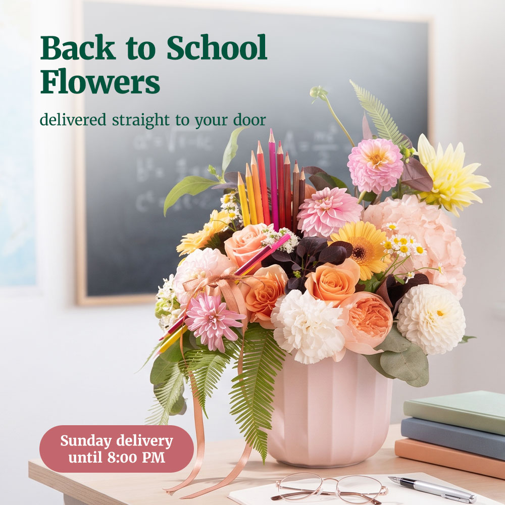 Flowers for the First Day of School