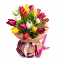 Buchet lalele multicolore