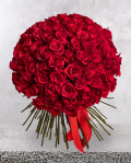 Buchet 101 trandafiri roşii – imaginea 2