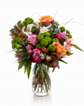 Mix bouquet with fresh flowers – the image 1