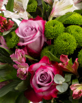 Mix bouquet with fresh flowers – the image 2