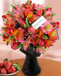 Buchet de flori cu alstroemeria – imaginea 1
