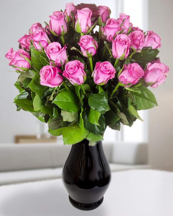 Bouquet with 39 roses  – imaginea 1