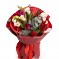 Buchet mix lalele și frezii