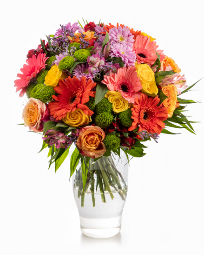 Colored bouquet – imaginea 1