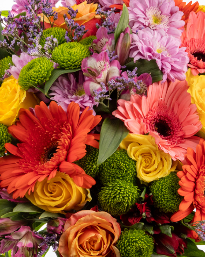 Colored bouquet – imaginea 2