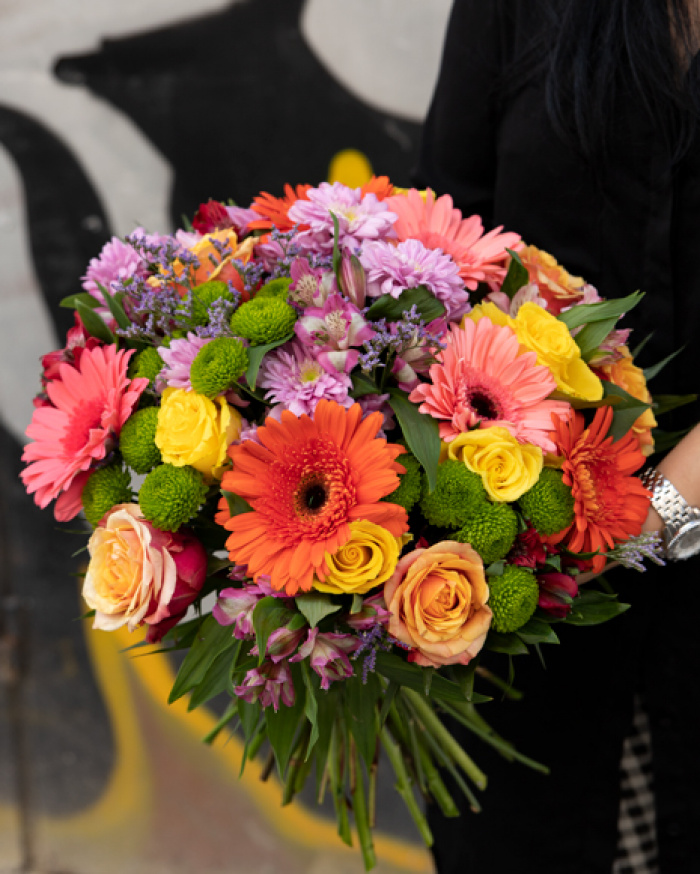 Colored bouquet – imaginea 3