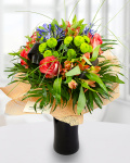 Buchet mix roșu și verde – imaginea 1