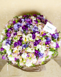 Buchet 209 frezii colorate – imaginea 3