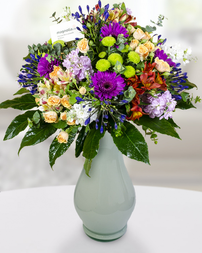 Buchet multicolor