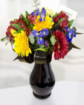 Buchet colorat cu flori mix