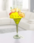 Cocktail cu trandafiri, crizanteme crini si gerbera – imaginea 1