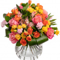 Buchet mixt in culori vesele