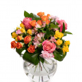 Buchet mixt in culori vesele