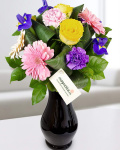 Buchet flori multicolore – imaginea 1