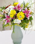 Buchet flori mix multicolore