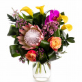 Buchet exotic cu flori rezistente