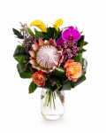 Exotic bouquet with long lasting flowers – the image 1
